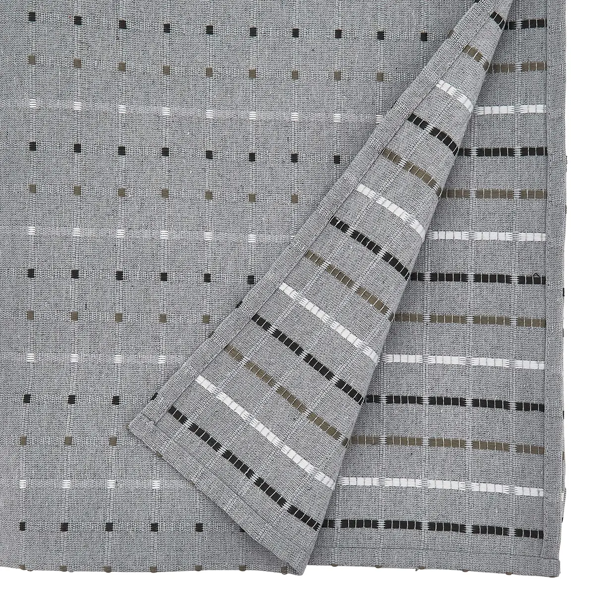 SARO LIFESTYLE Square Stitched Tablecloth 183 cm (72 in) x 153 cm (60 in) | All-Season Versatile Dining Decor - view 2