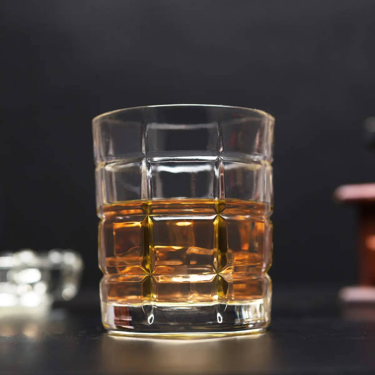KANARS Crystal Glass Whiskey Tumbler 10 Oz | Lead-Free Crystal, Elegant & Durable - view 5