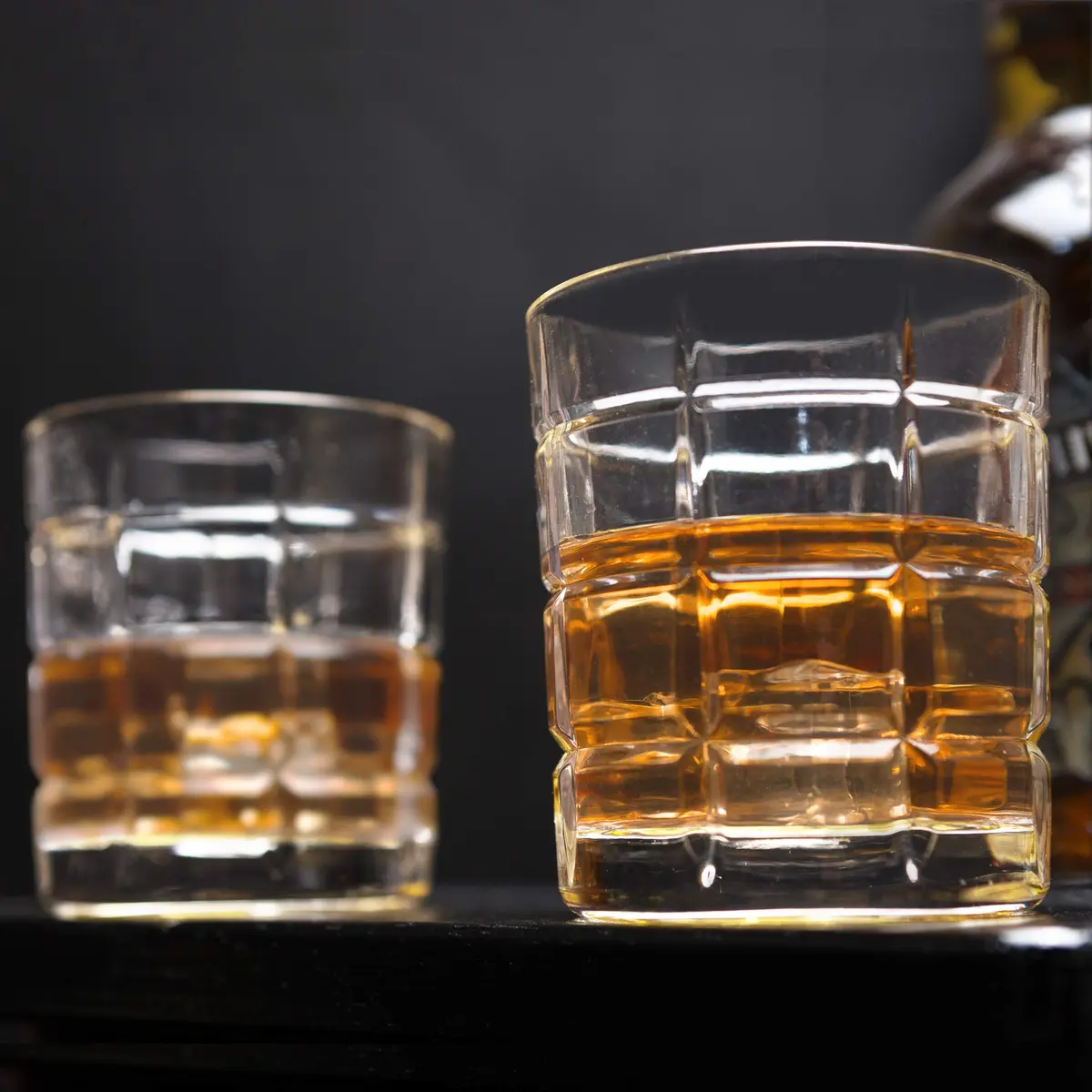 KANARS Crystal Glass Whiskey Tumbler 10 Oz | Lead-Free Crystal, Elegant & Durable - view 6