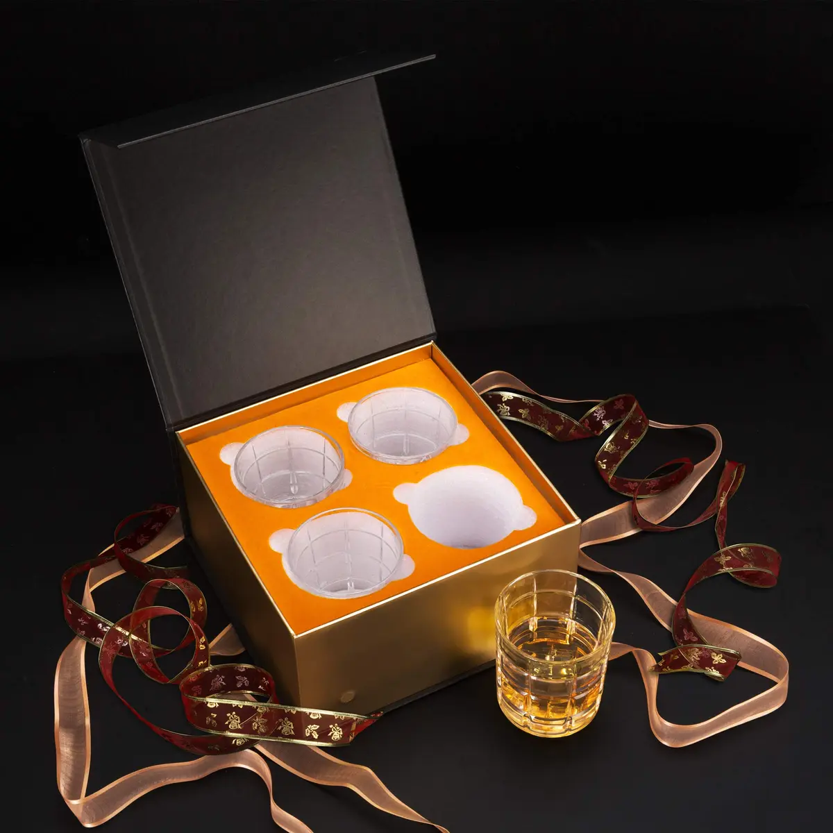 KANARS Crystal Glass Whiskey Tumbler 10 Oz | Lead-Free Crystal, Elegant & Durable - view 7