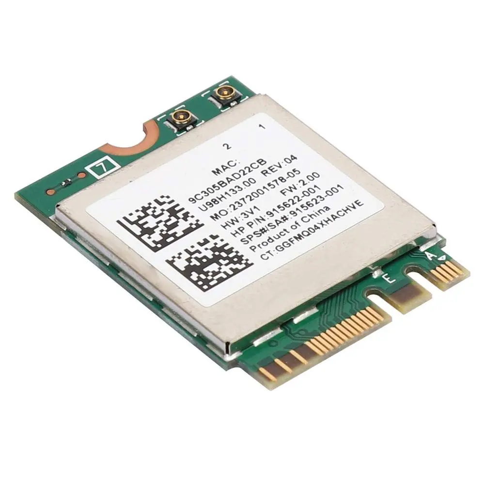 ASHATA RTL8822BE M.2 Network Card with Bluetooth 4.2 | 867Mbps Dual-Band WiFi for Windows 7/8/10 - view 9