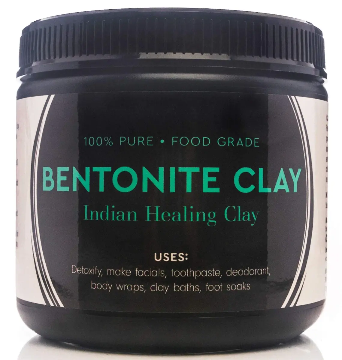 Belle Chemical Sodium Bentonite Clay Powder 454 g (1 lb) | USP-Grade for Masks & Detox - view 3