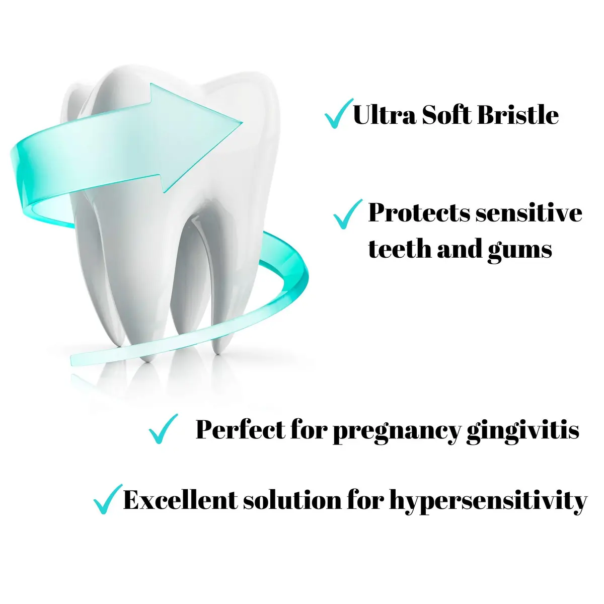 Wimolek Extra Soft Toothbrush 2 Pack | 20,000 Ultra Soft Bristles for Sensitive Gums - view 6