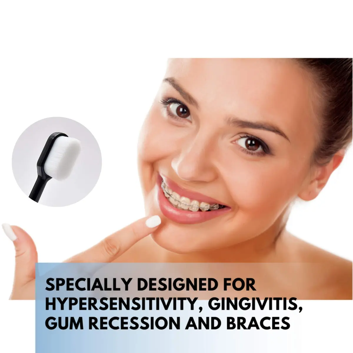 Wimolek Extra Soft Toothbrush 2 Pack | 20,000 Ultra Soft Bristles for Sensitive Gums - view 4