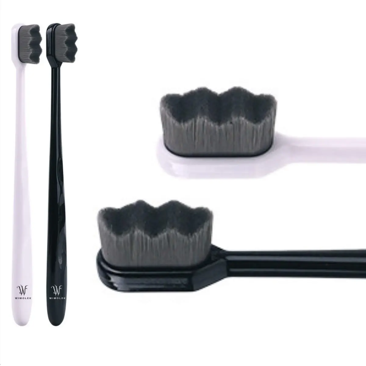 Wimolek Extra Soft Toothbrush 2 Pack | 20,000+ Ultra Soft Nano Bristles for Sensitive Gums & Teeth - main product image