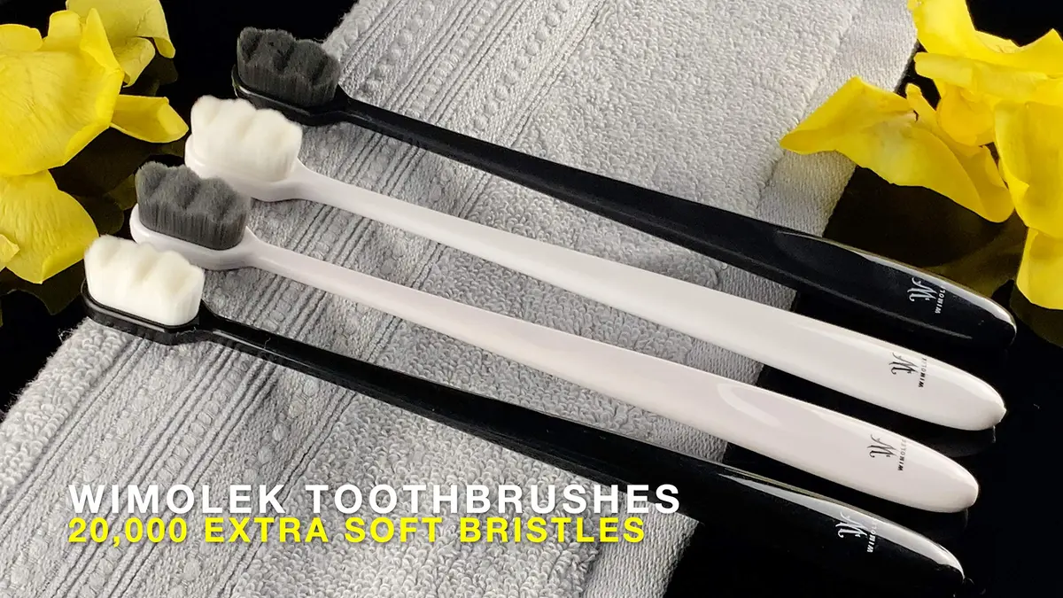 Wimolek Extra Soft Toothbrush 2 Pack | 20,000+ Ultra Soft Nano Bristles for Sensitive Gums & Teeth - view 2