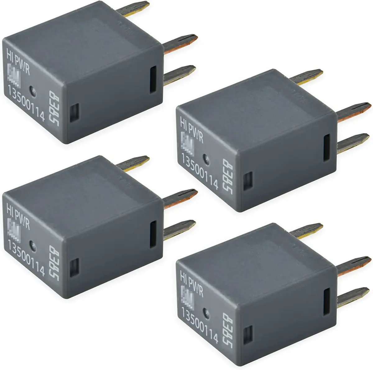JOINAP 4 Pack High Power 4 Pin Fuse Box Relay for GM | Durable OEM-Quality Automotive Relay - main product image