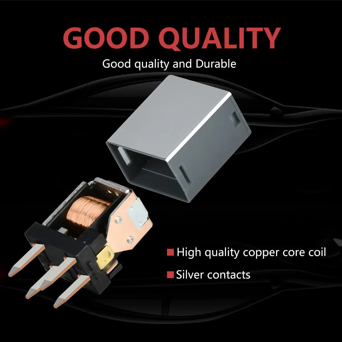 JOINAP 4 Pack High Power 4 Pin Fuse Box Relay for GM | Durable OEM-Quality Automotive Relay - view 7