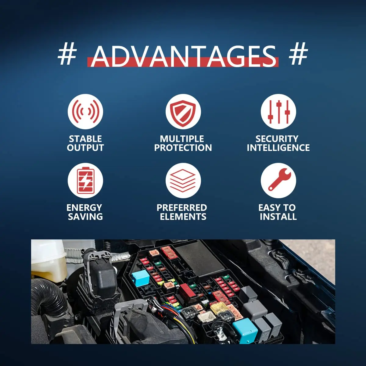 JOINAP 4 Pack High Power 4 Pin Fuse Box Relay for GM | Durable OEM-Quality Automotive Relay - view 6
