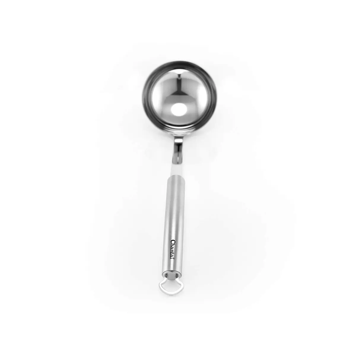 Chantal 4 oz Stainless Steel Soup Ladle Utensil | Ergonomic Handle, Stay-Cool Cement, Dishwasher Safe - view 2