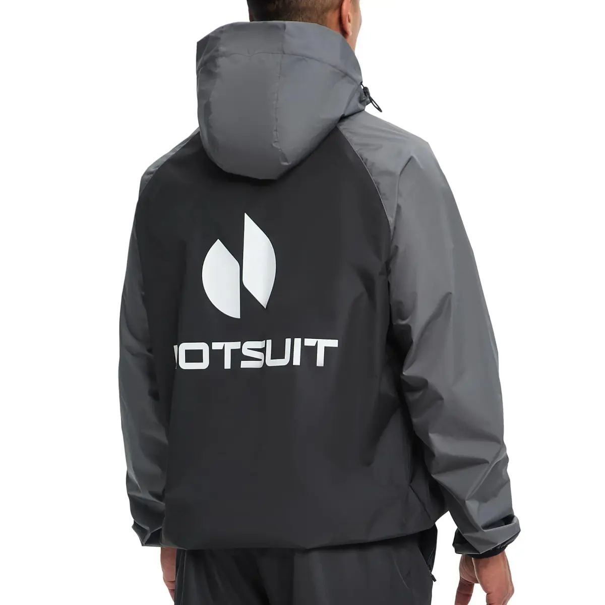 HOTSUIT Men's B. Gray Sauna Suit Jacket Only - 5X-Large - view 3