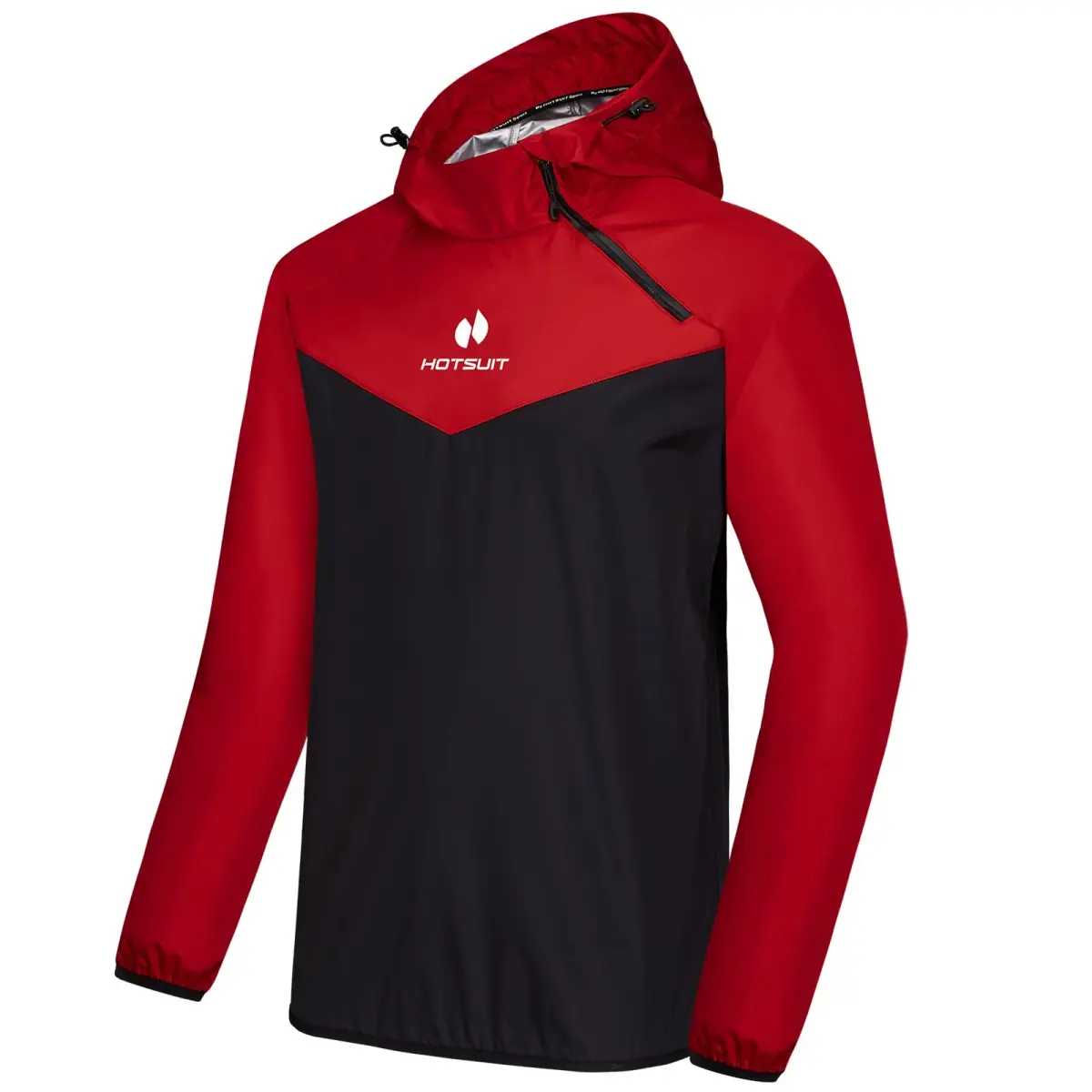HOTSUIT Men's B. Red Sauna Jacket for Weight Loss & Gym Workouts - 4X-Large - main product image