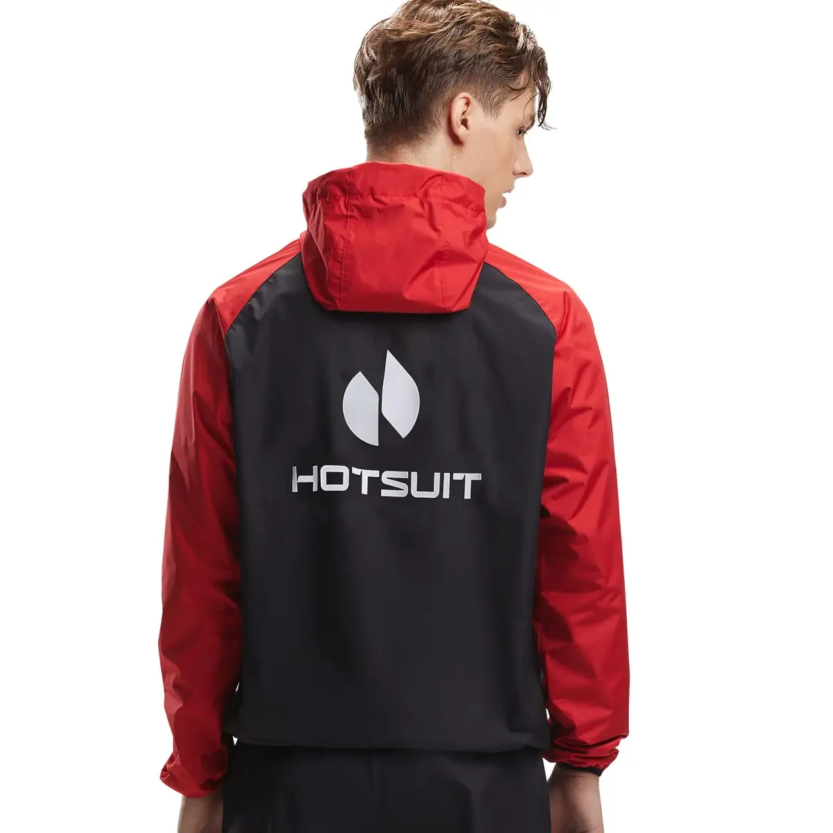 HOTSUIT Men's B. Red Sauna Jacket for Weight Loss & Gym Workouts - 4X-Large - view 4