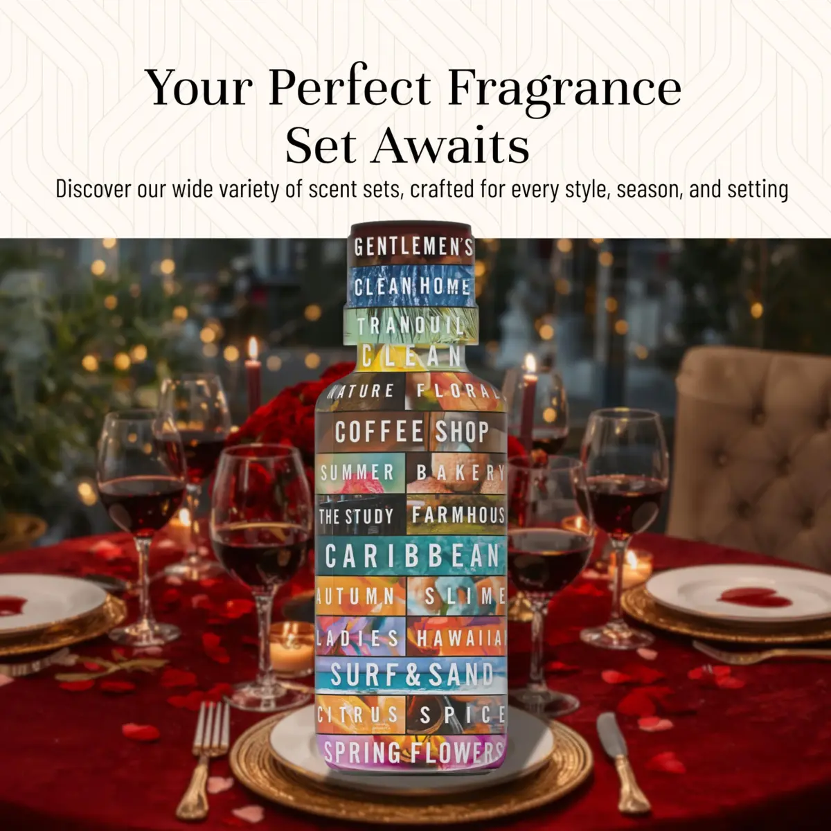 P&J Trading Romance Set Fragrance Oils for Candle Making, Freshie, Soap Making & Diffuser (6 x 10ml Bottles) - view 7