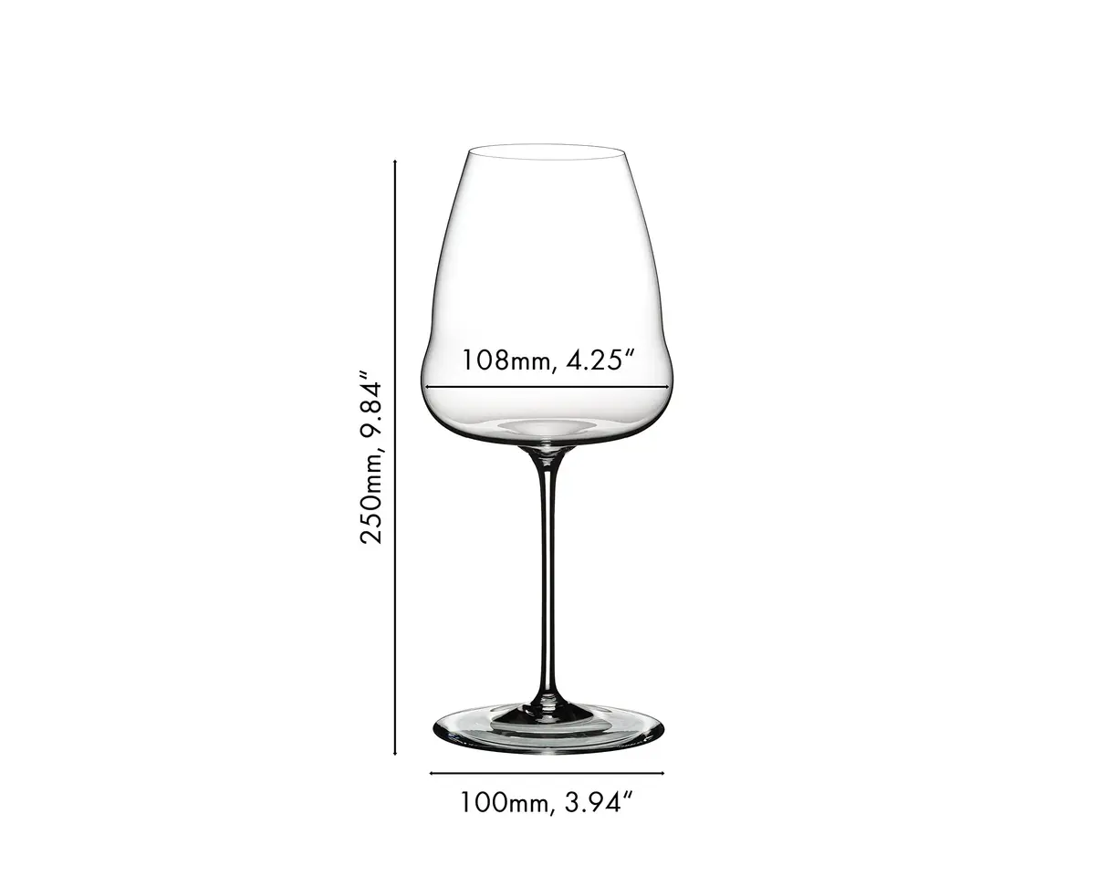 Riedel Winewings Champagne Wine Glass 125ml | Flat Wing Design for Aromatic Intensity - view 5