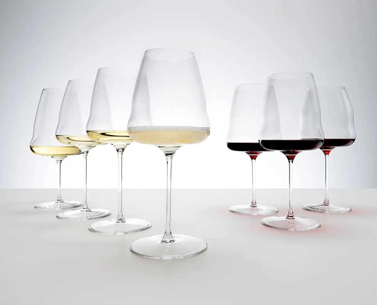 Riedel Winewings Champagne Wine Glass 125ml | Flat Wing Design for Aromatic Intensity - view 7