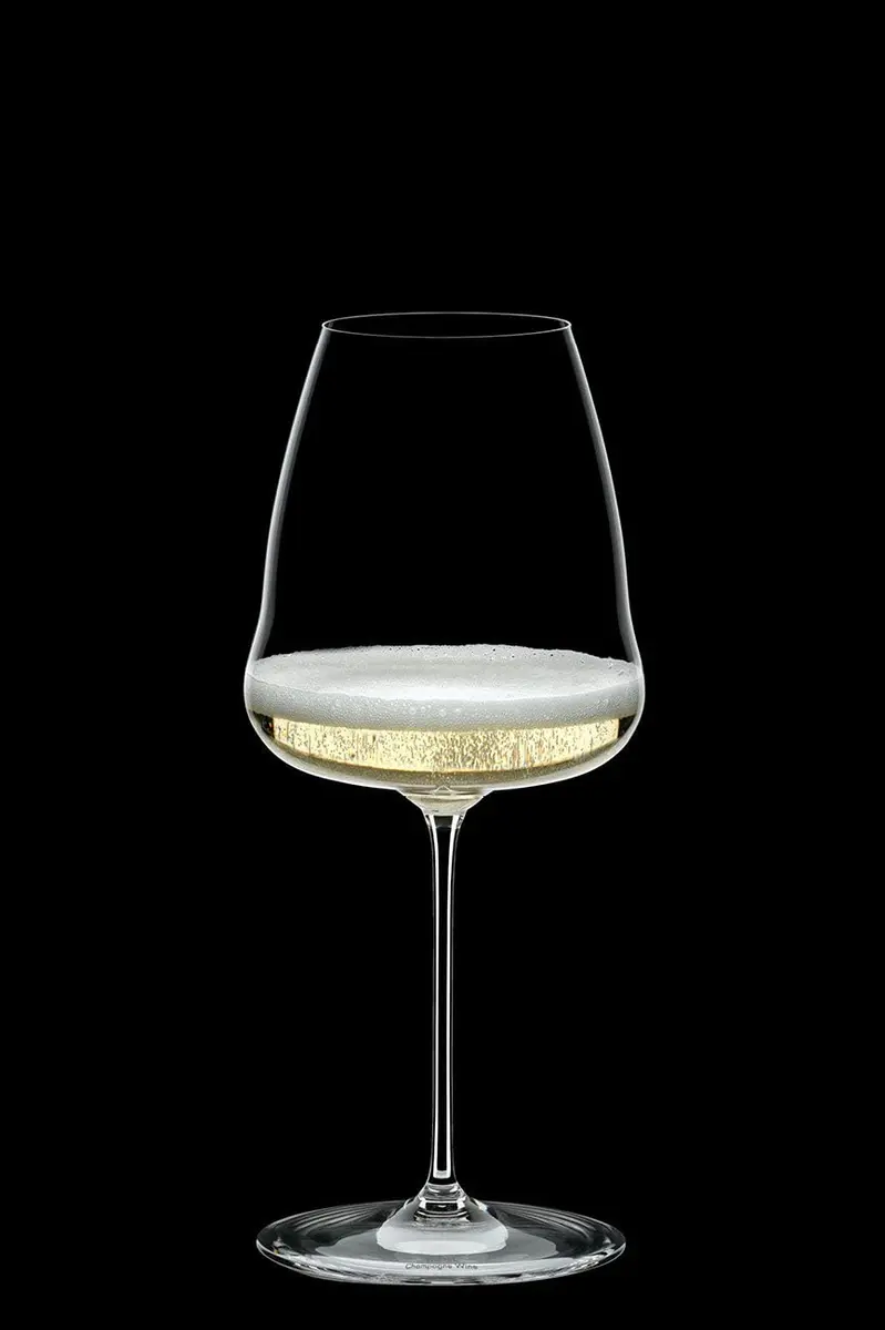 Riedel Winewings Champagne Wine Glass 125ml | Flat Wing Design for Aromatic Intensity - view 8