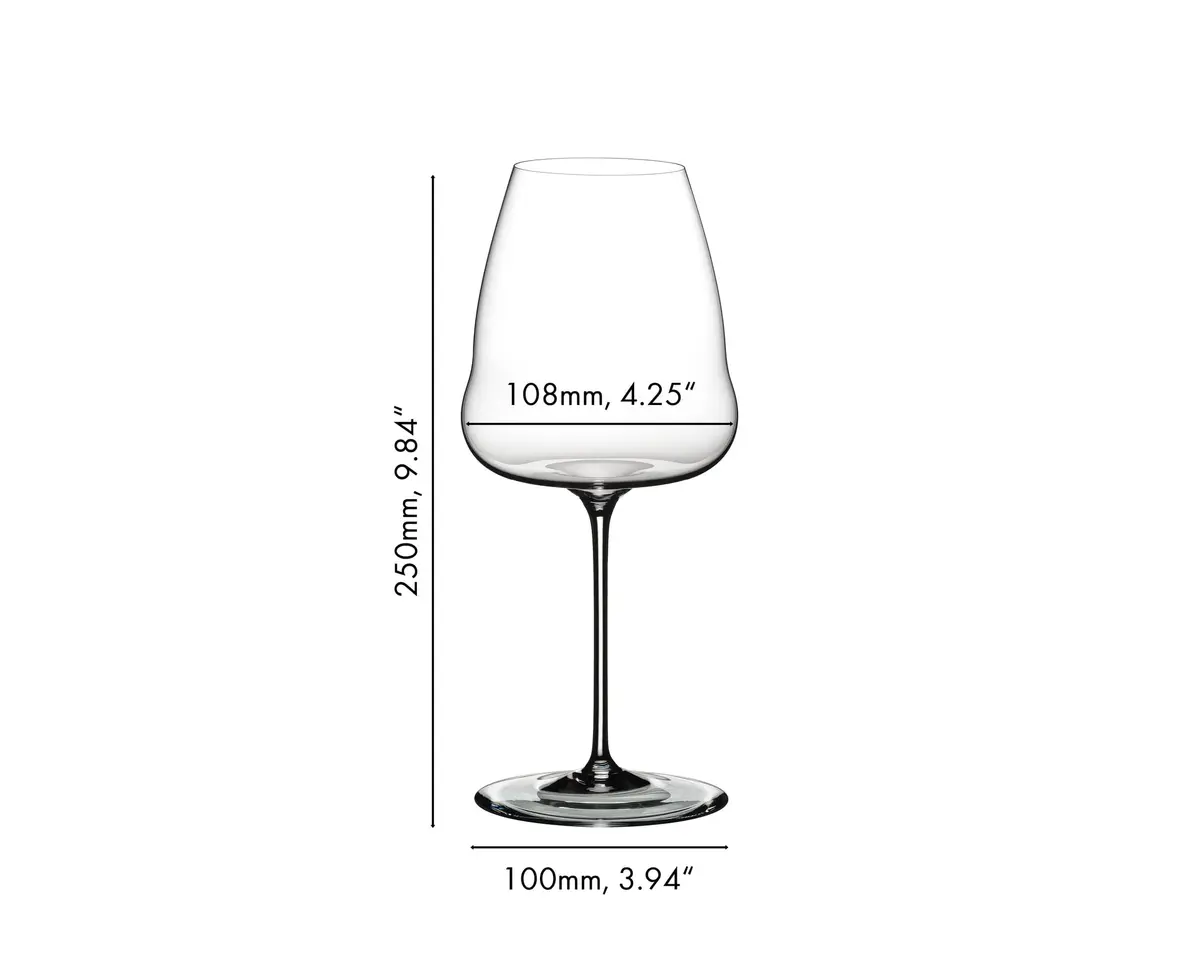 Riedel Winewings Champagne Wine Glass 125ml | Flat Wing Design for Aromatic Intensity - view 3
