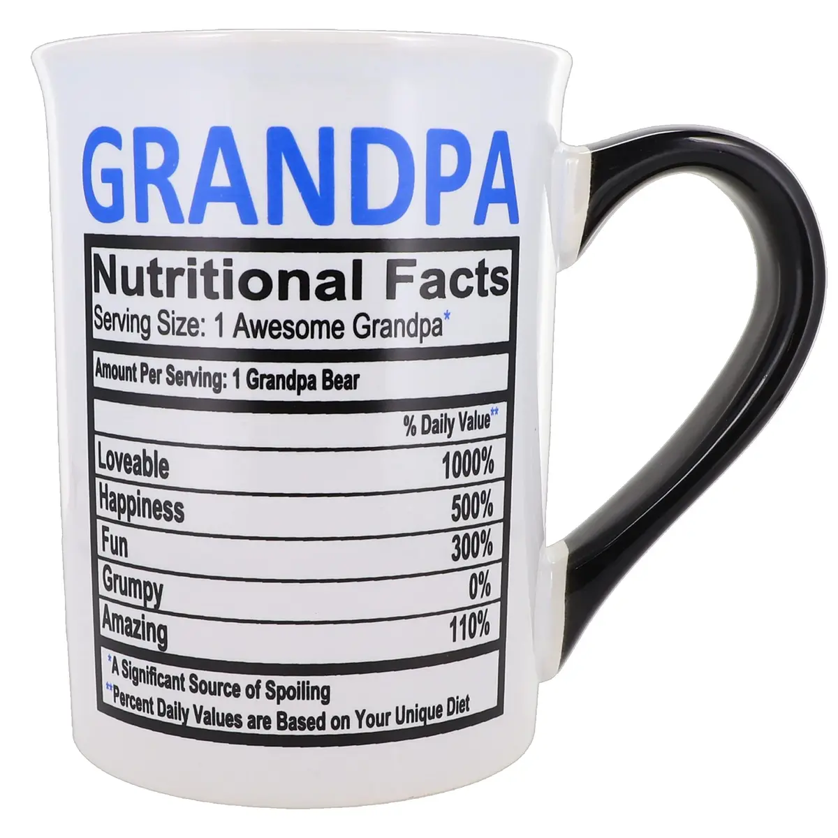 Cottage Creek Grandpa Mug, 16oz Ceramic | Durable & Sentimental Coffee Cup for Grandparents - main product image