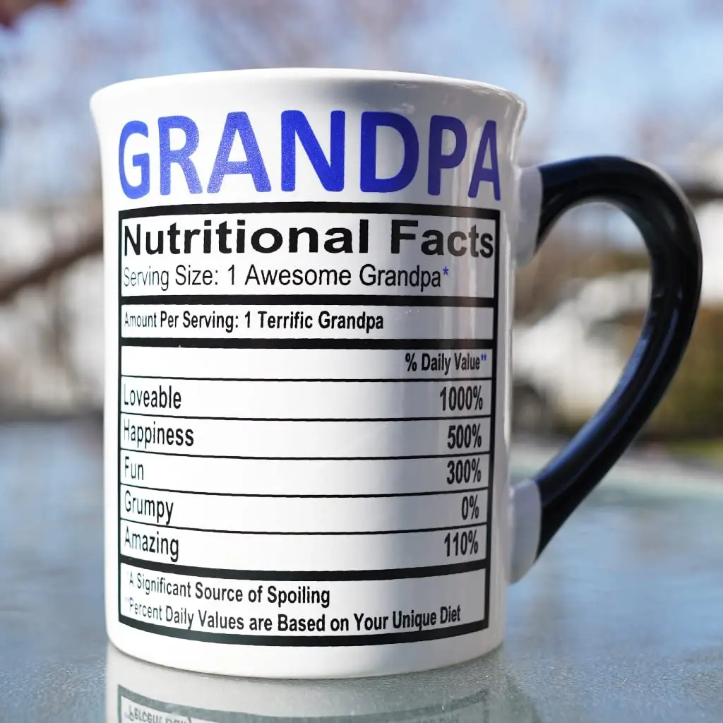 Cottage Creek Grandpa Mug, 16oz Ceramic | Durable & Sentimental Coffee Cup for Grandparents - view 6