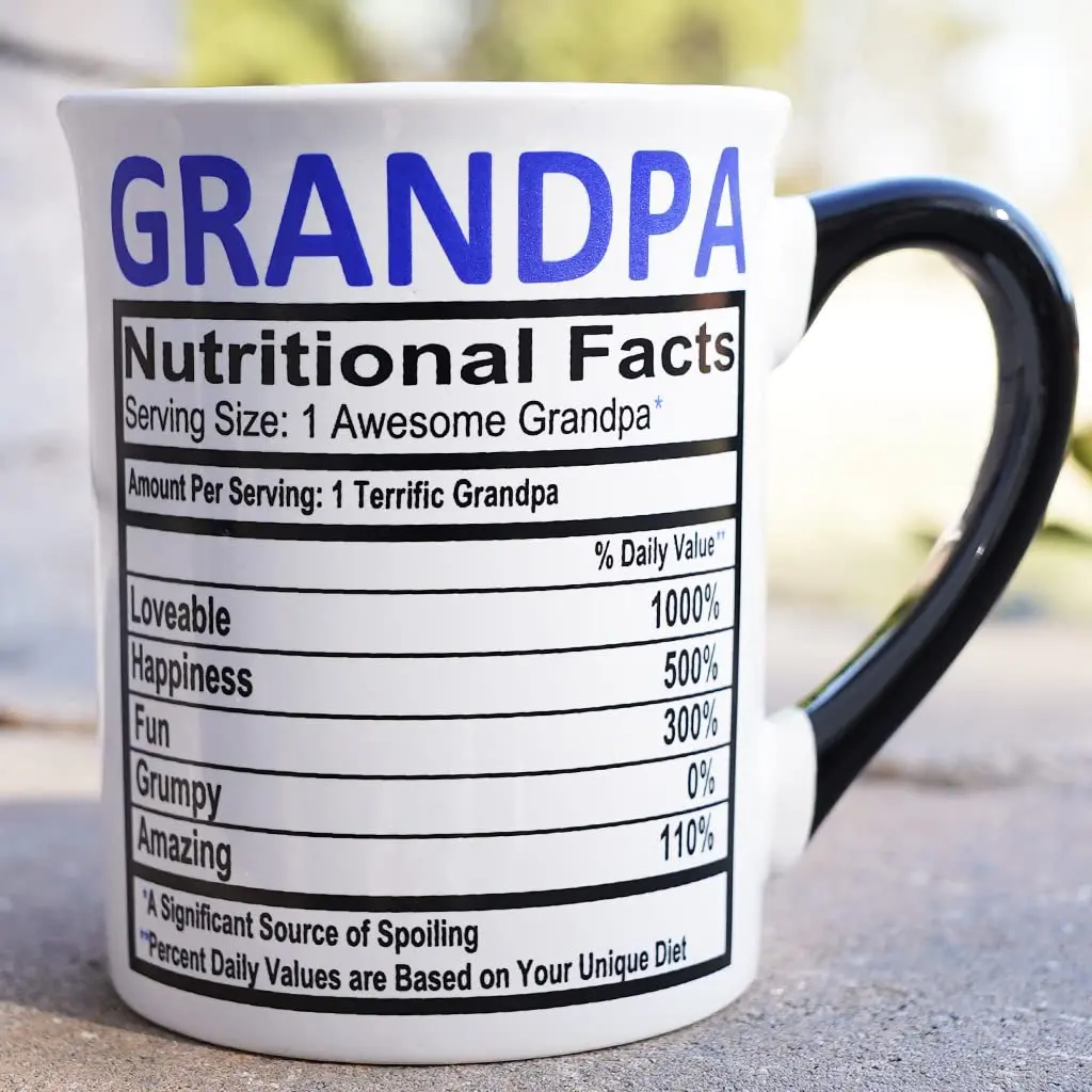 Cottage Creek Grandpa Mug, 16oz Ceramic | Durable & Sentimental Coffee Cup for Grandparents - view 7