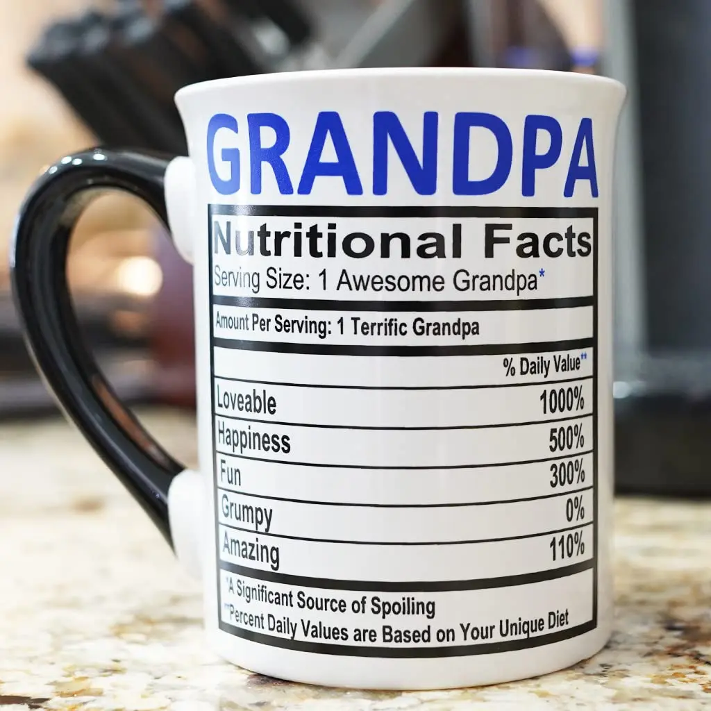Cottage Creek Grandpa Mug, 16oz Ceramic | Durable & Sentimental Coffee Cup for Grandparents - view 8