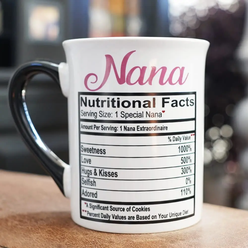 Cottage Creek Nana Mug 16 oz Ceramic Coffee Cup Gift Boxed | Heartfelt Nana Gift for Mom & Grandma - view 5