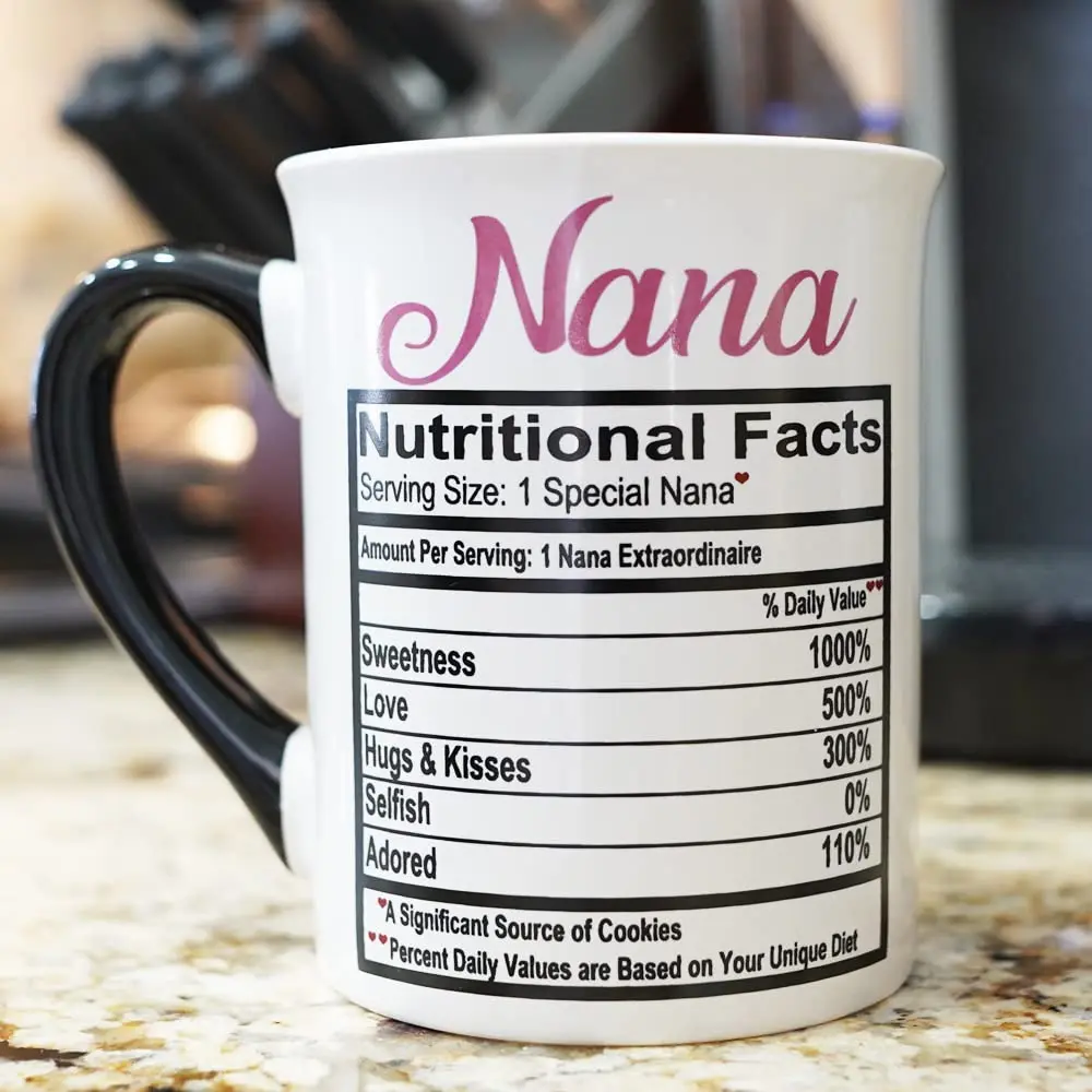 Cottage Creek Nana Mug 16 oz Ceramic Coffee Cup Gift Boxed | Heartfelt Nana Gift for Mom & Grandma - view 6