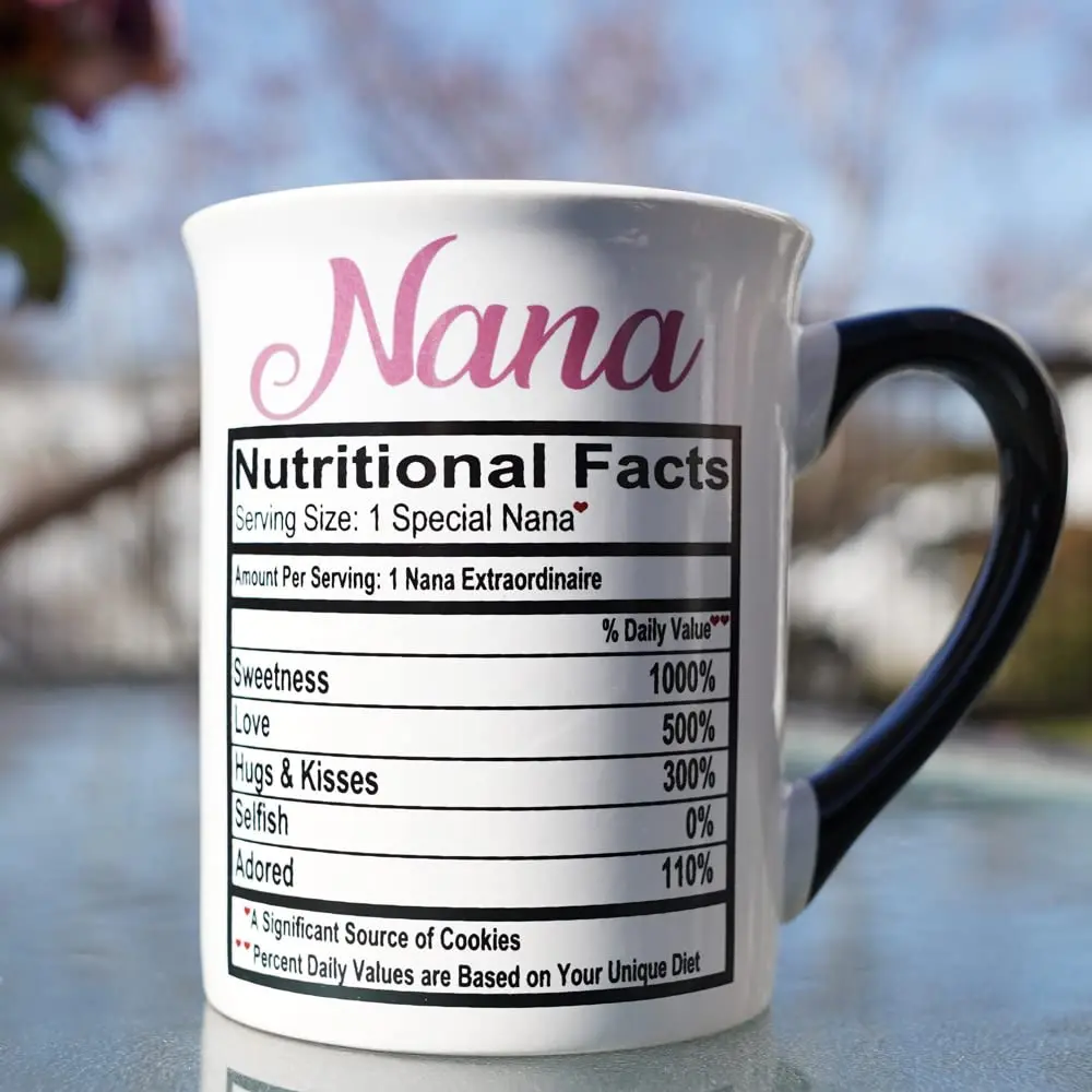 Cottage Creek Nana Mug 16 oz Ceramic Coffee Cup Gift Boxed | Heartfelt Nana Gift for Mom & Grandma - view 7