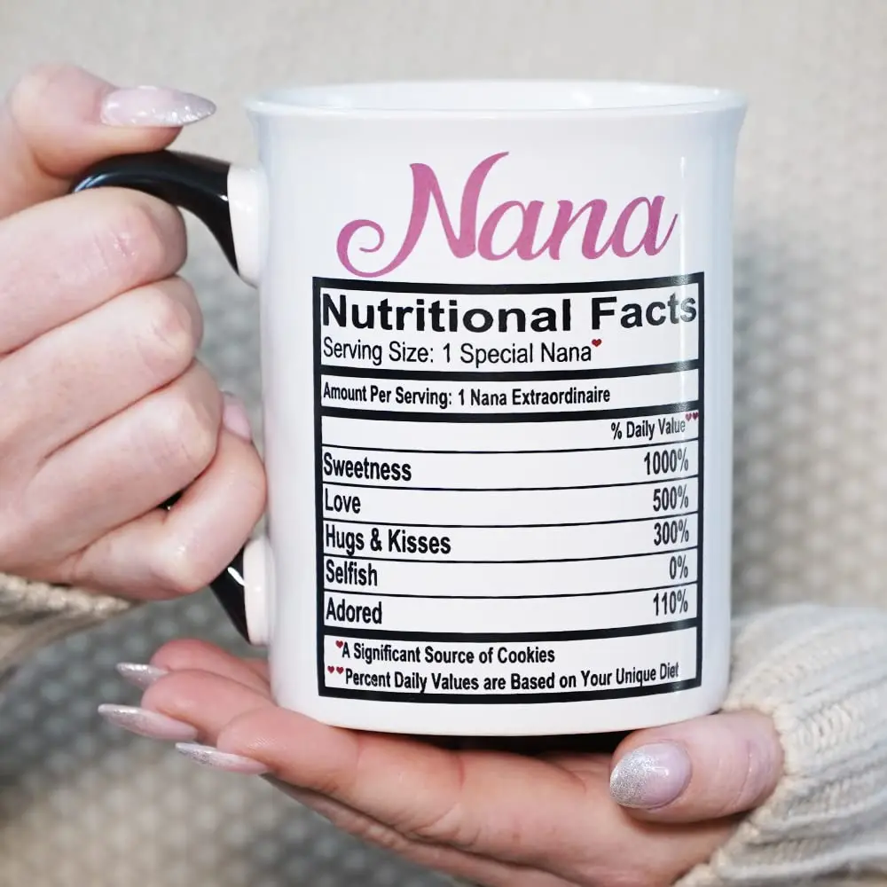 Cottage Creek Nana Mug 16 oz Ceramic Coffee Cup Gift Boxed | Heartfelt Nana Gift for Mom & Grandma - view 8
