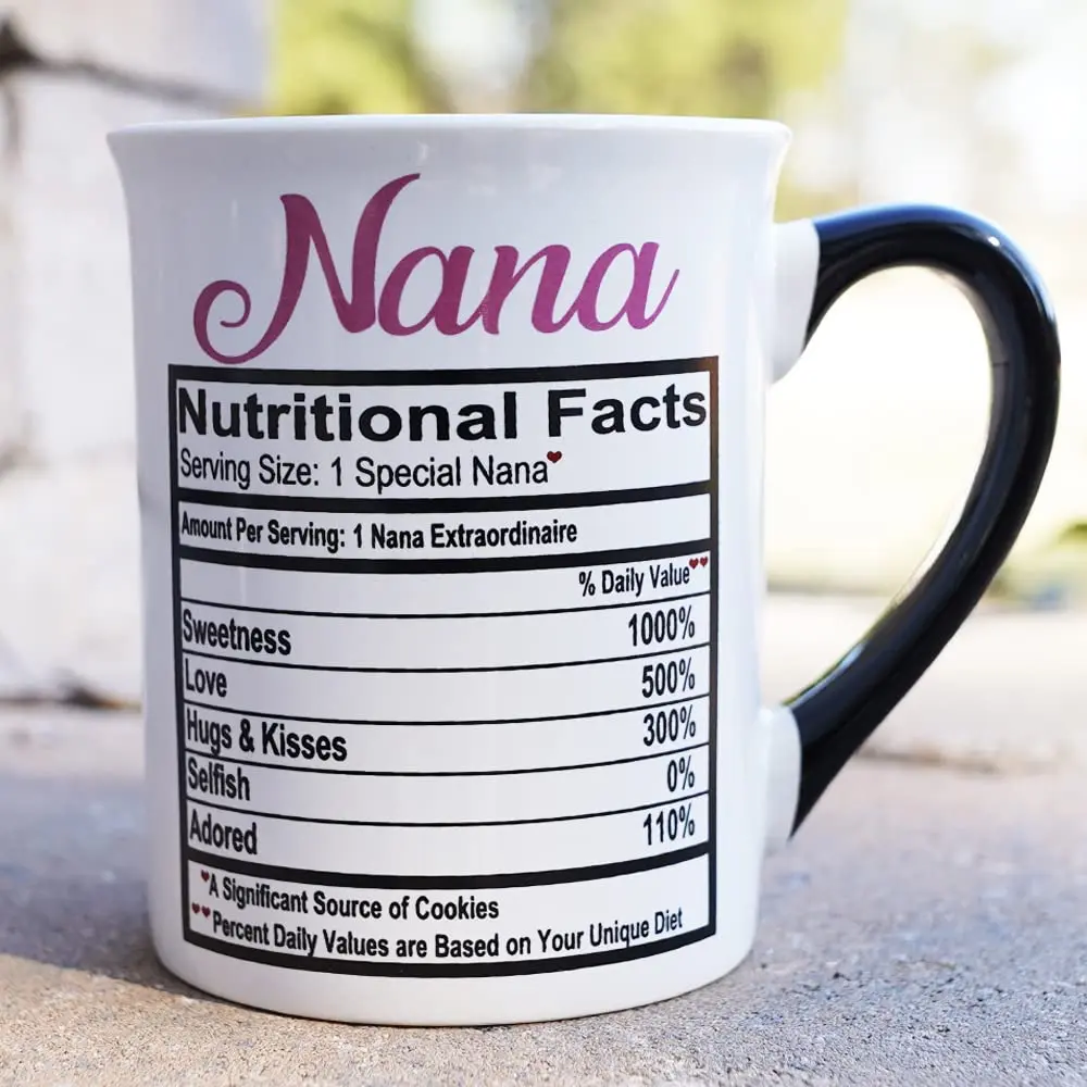 Cottage Creek Nana Mug 16 oz Ceramic Coffee Cup Gift Boxed | Heartfelt Nana Gift for Mom & Grandma - view 9