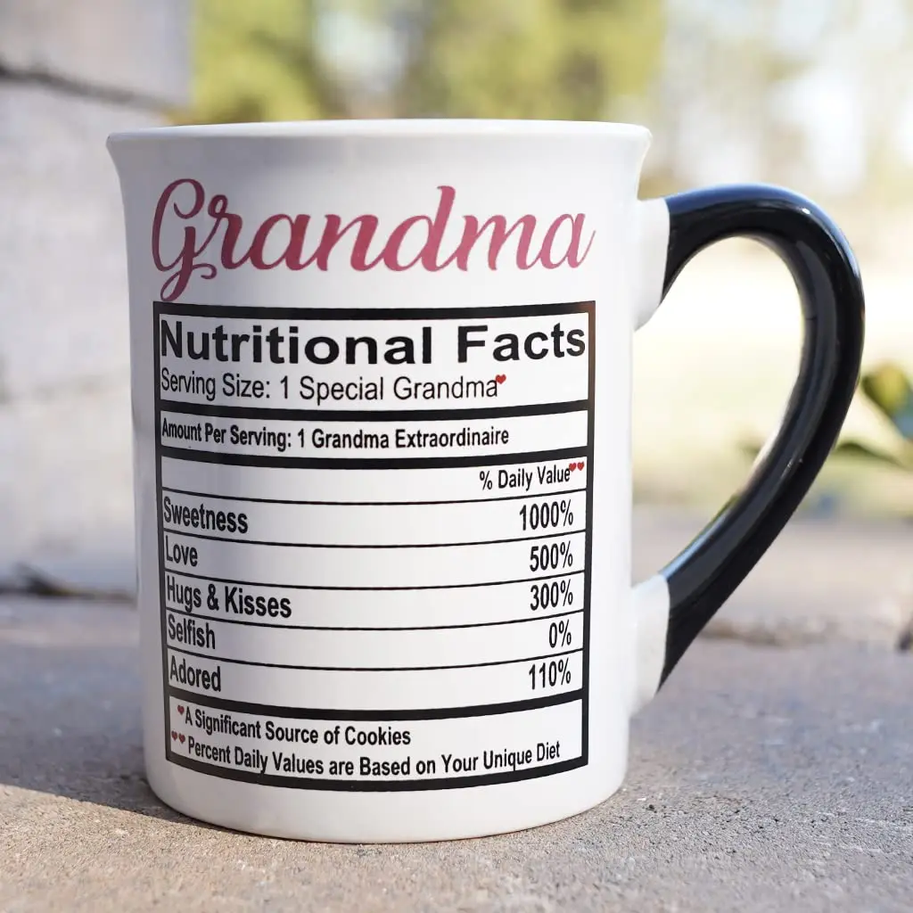Cottage Creek Grandma Coffee Mug, 16oz Ceramic | Heartwarming Gift for Grandma - view 6
