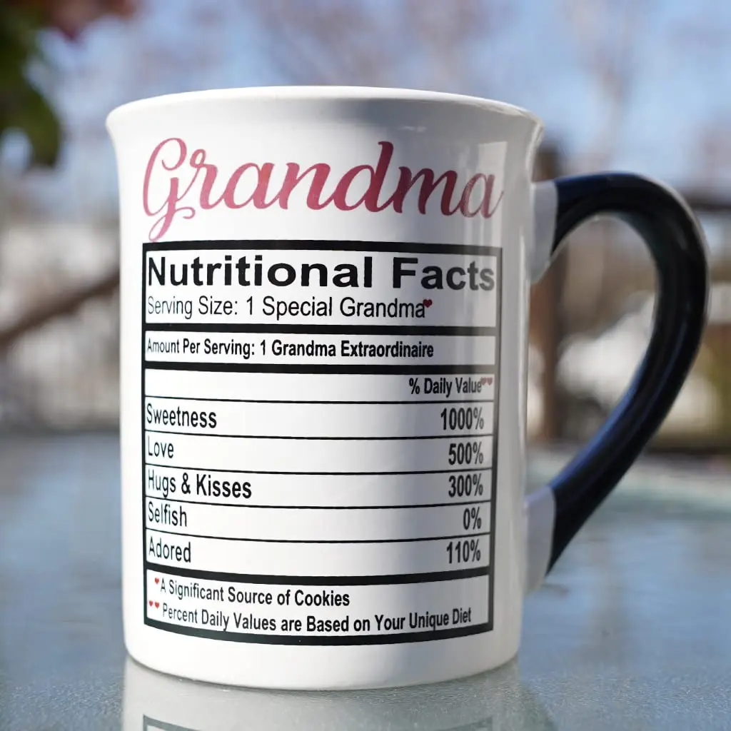 Cottage Creek Grandma Coffee Mug, 16oz Ceramic | Heartwarming Gift for Grandma - view 7