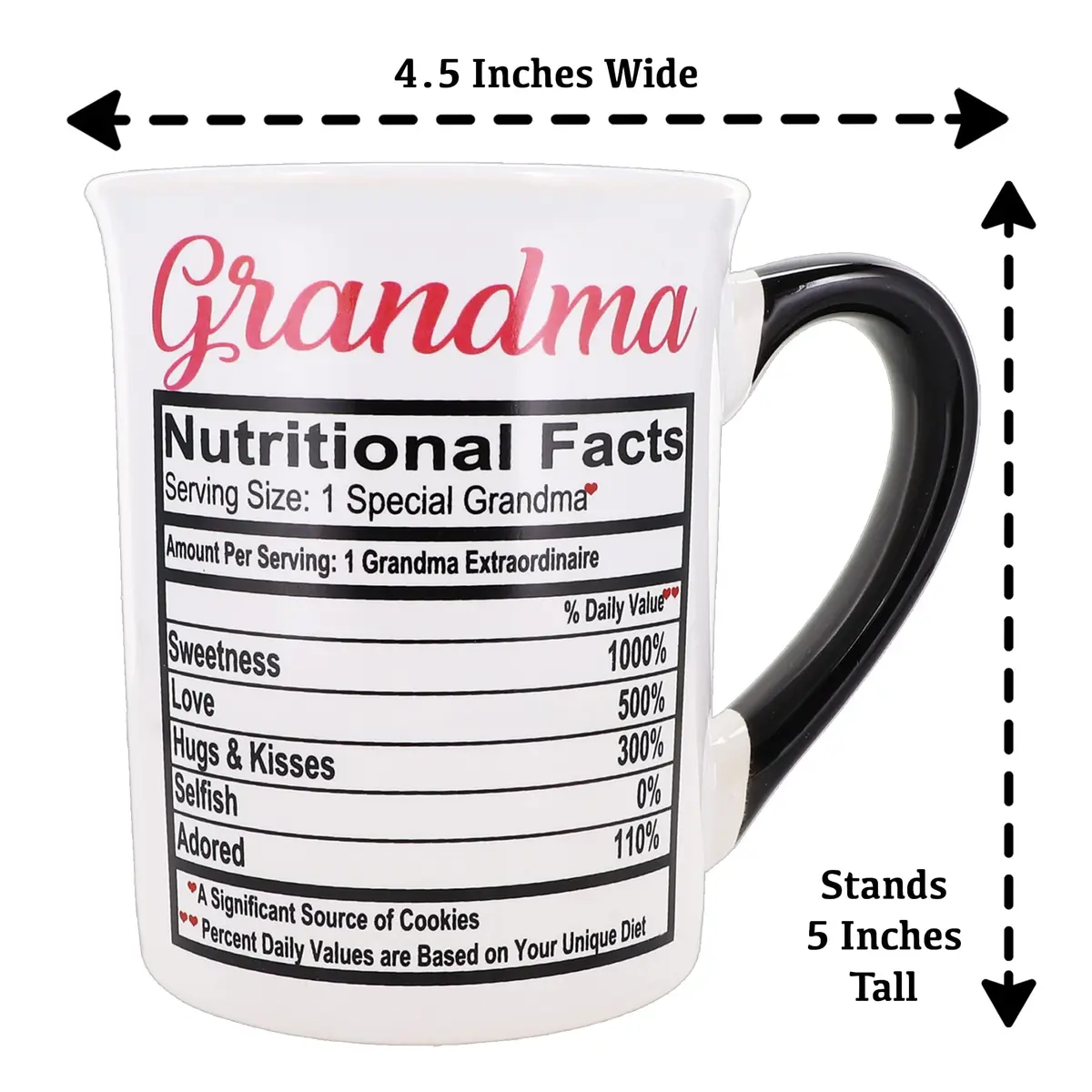 Cottage Creek Grandma Coffee Mug, 16oz Ceramic | Heartwarming Gift for Grandma - view 4