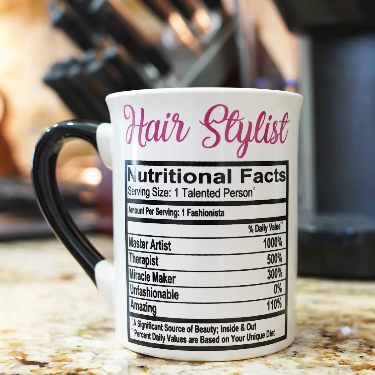 Cottage Creek Hairstylist Mug, 16 oz, Ceramic, Microwave Safe | Perfect for Hair Salon Gifts - view 5