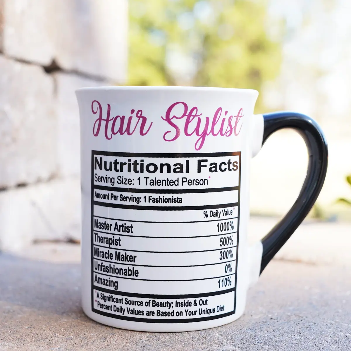 Cottage Creek Hairstylist Mug, 16 oz, Ceramic, Microwave Safe | Perfect for Hair Salon Gifts - view 6