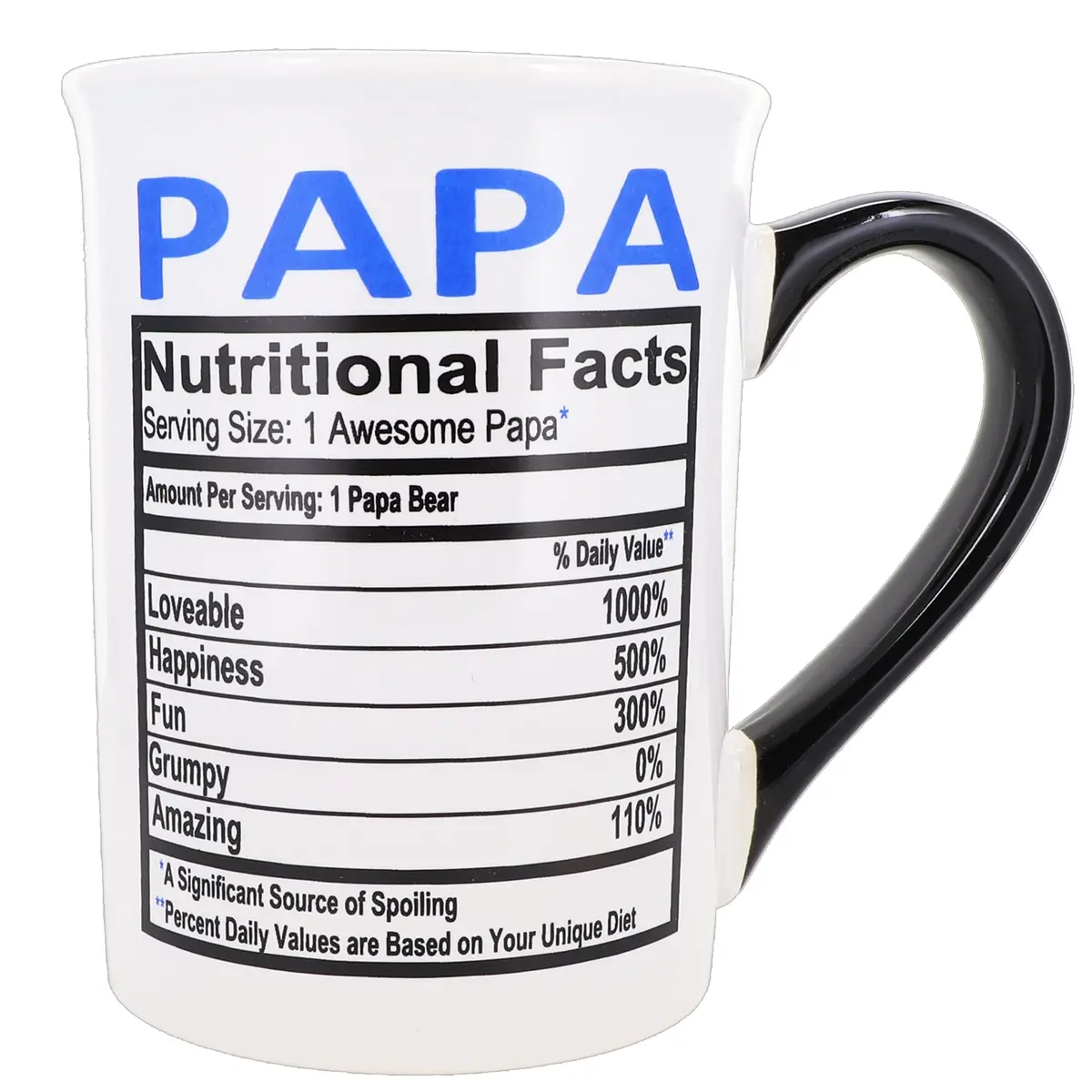 Cottage Creek 16oz Papa Mug, Ceramic Coffee Cup | Large Dad & Grandpa Gift (110 chars) - main product image