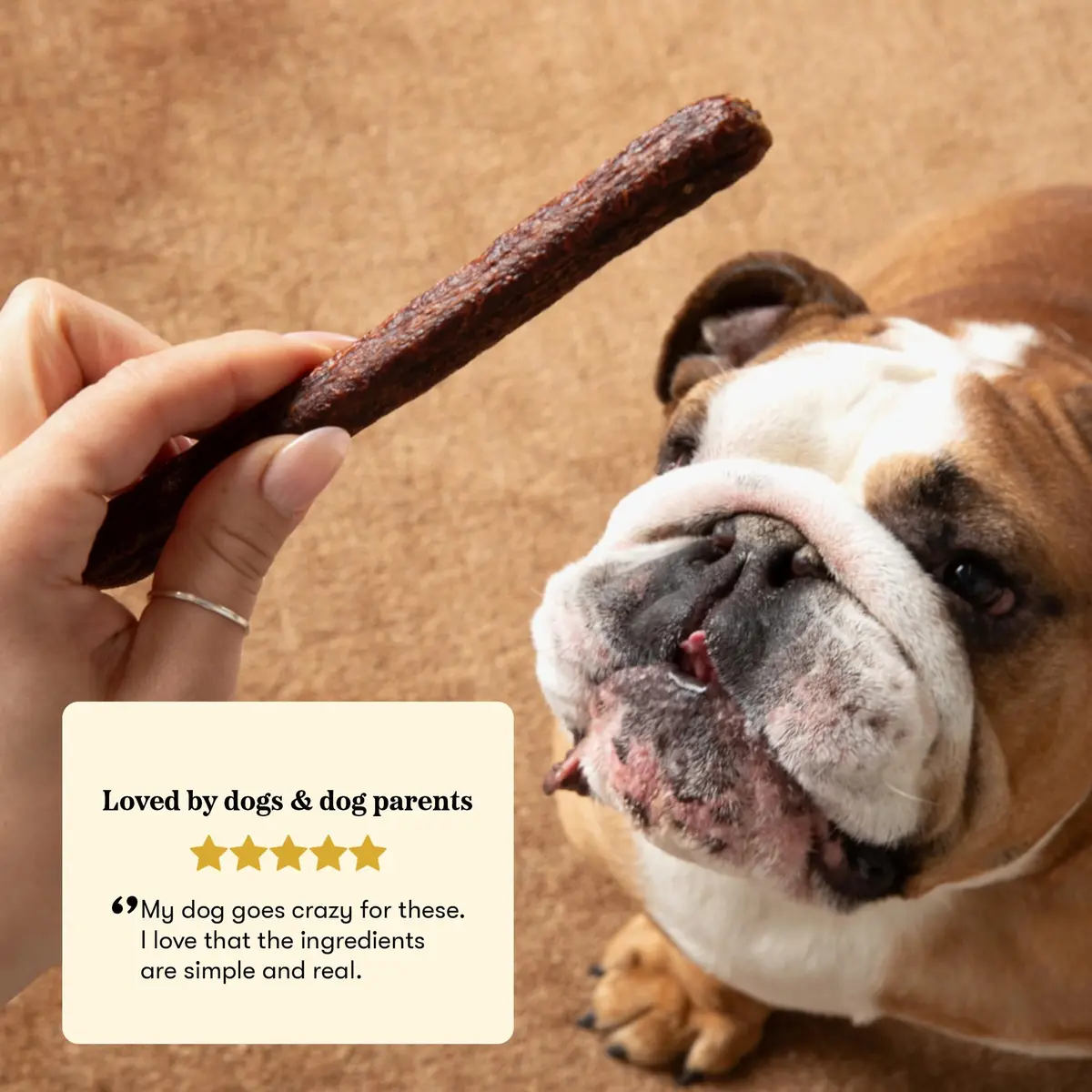 PLATO Meat Sticks Lamb Dog Treats 10 oz | High-Protein Air-Dried Soft Chews with Omega Fish Oil - view 6