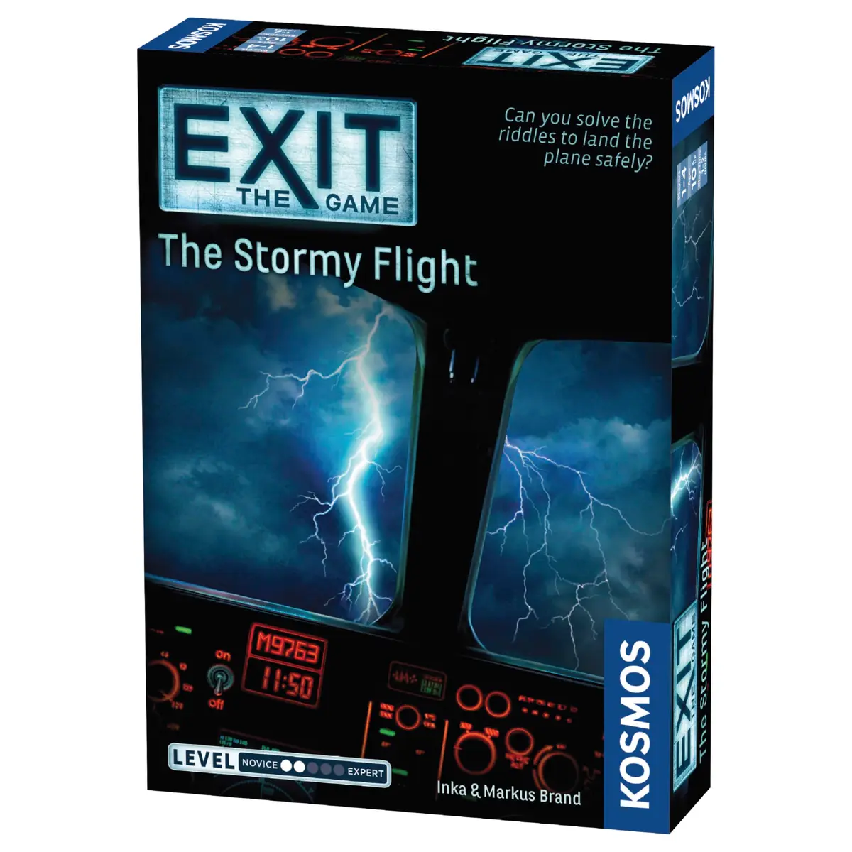 Thames & Kosmos EXIT: The Stormy Flight | Family & Kids Card Game, 1-4 Players, 2-Hour Adventure - main product image