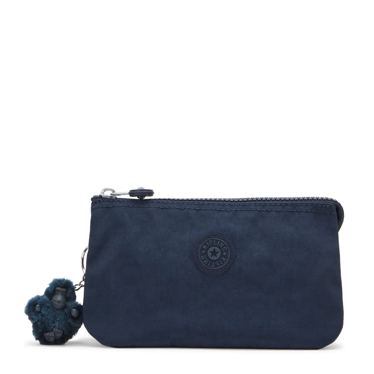 Kipling Creativity Large Pouch Blue Bleu | Versatile Cosmetics Kit, Lightweight Travel Organizer (156 g / 5.5 oz) - main product image