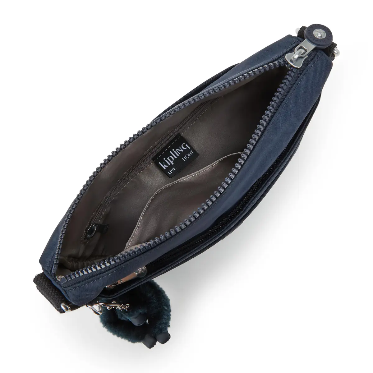 Kipling Sebastian Crossbody Bag 23cm (9") | Lightweight & Durable Nylon Messenger Bag - view 5