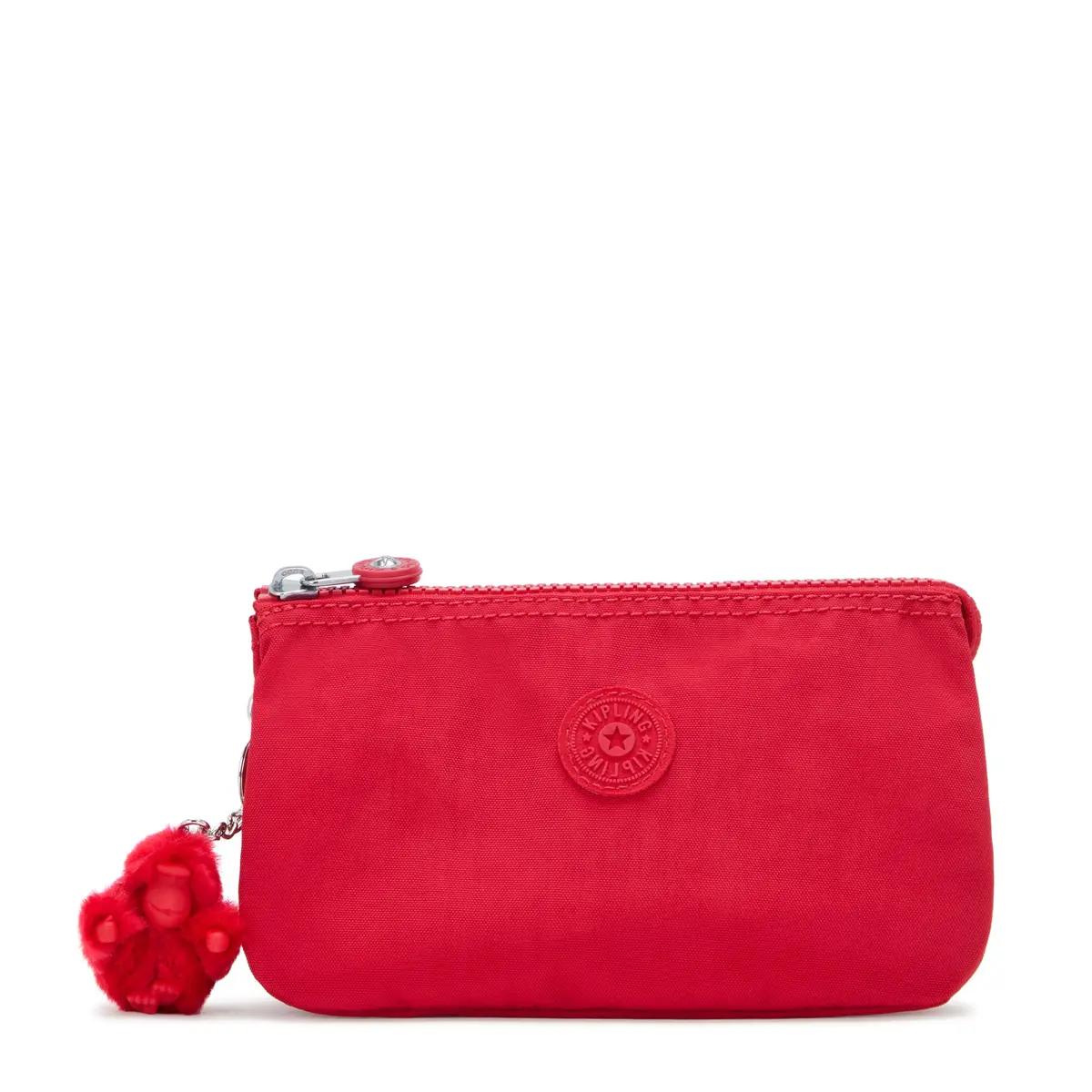 Kipling Women's Creativity Large Pouch Red Rouge | Lightweight Travel Organizer 19cm (7.5in) - main product image