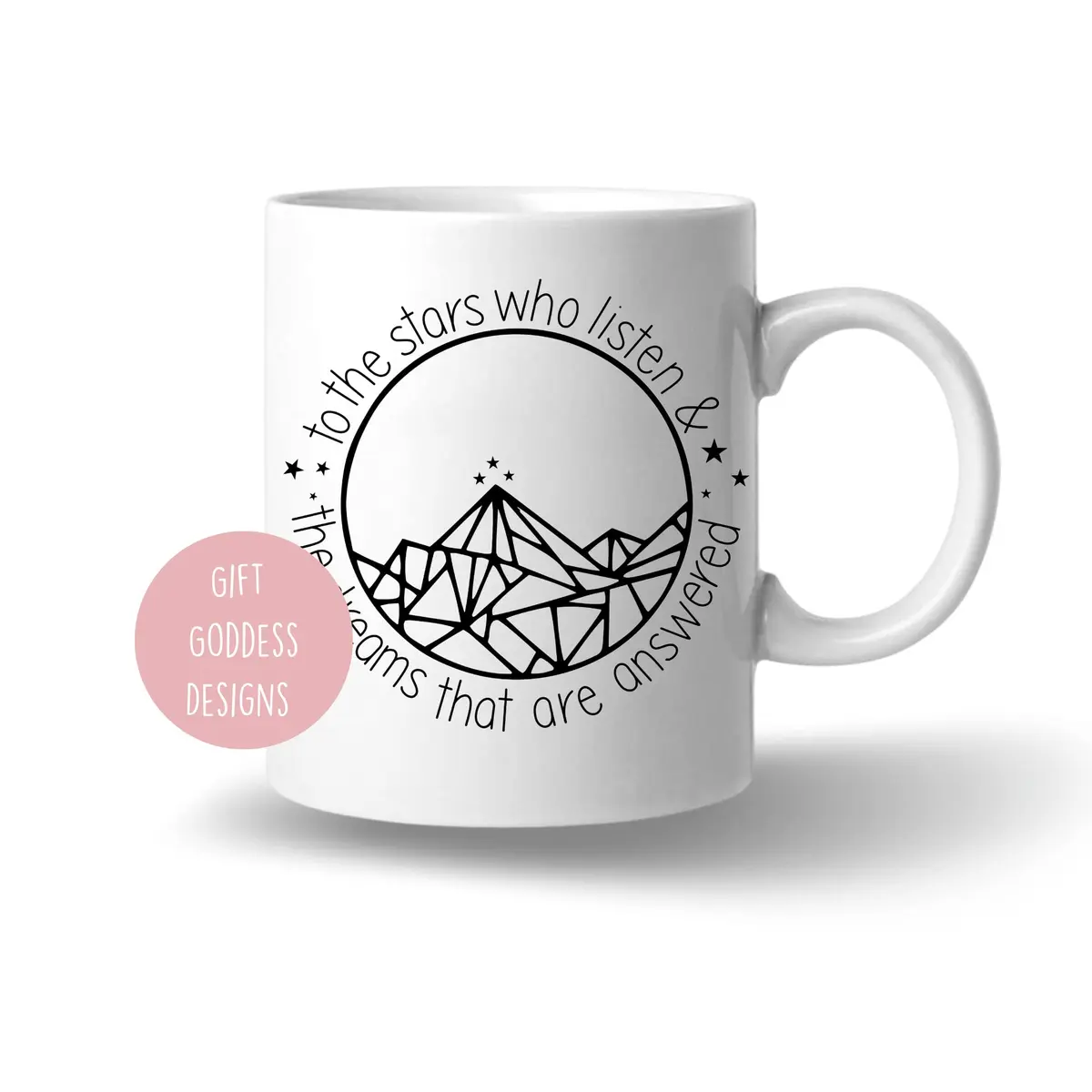 Balor Coffee Mug 11oz White | ACOTAR Inspired Ceramic Gift for Friends & Family - main product image