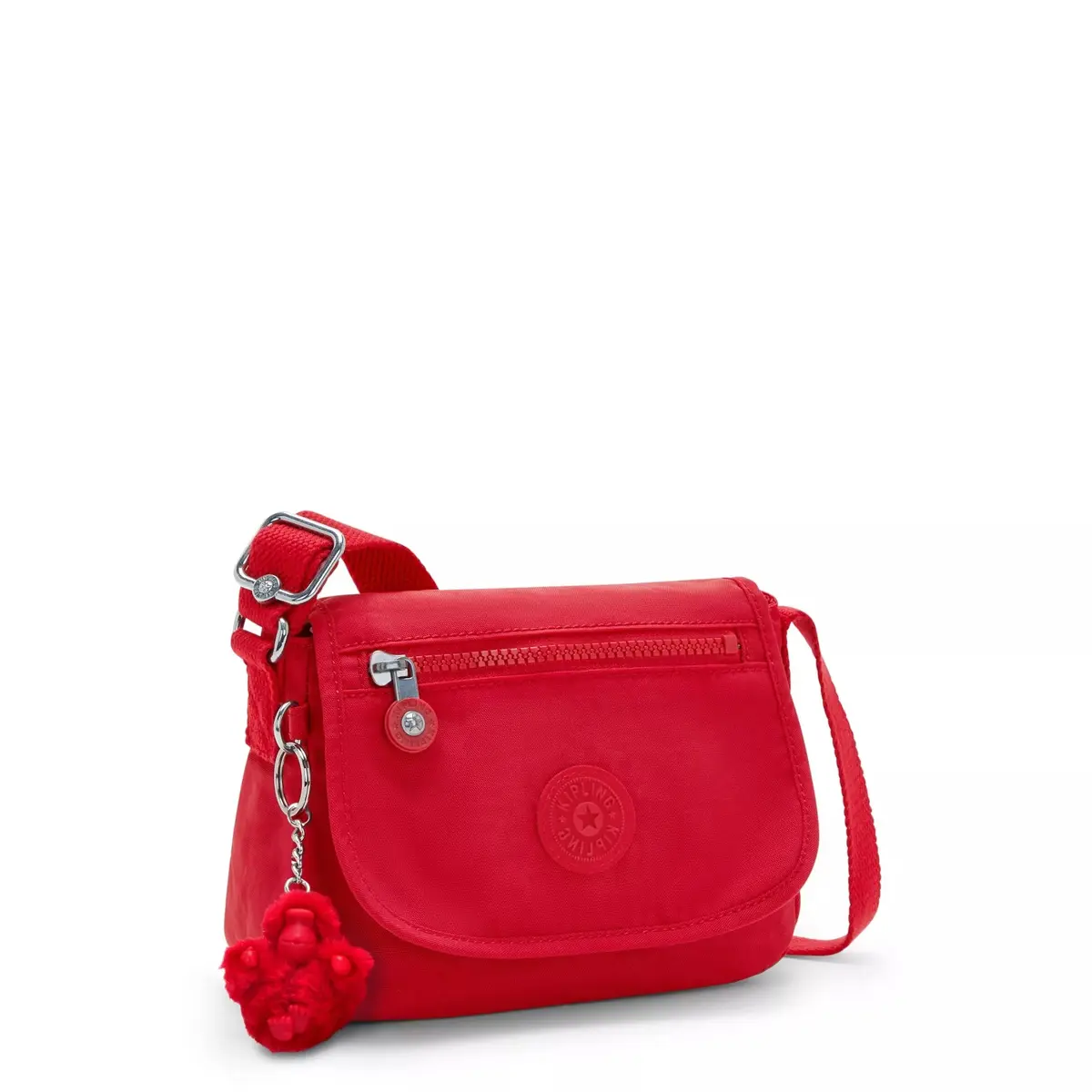 Kipling Women's Sabian Mini Crossbody Bag Red Rouge | Lightweight Everyday Purse, Shoulder Bag (2 L) - view 6