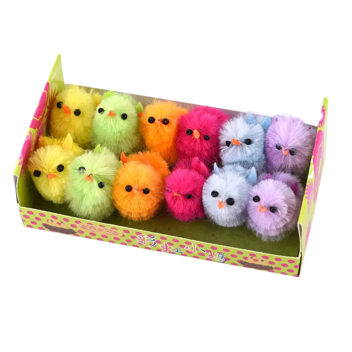 TUPARKA Mini Easter Chicks 3cm (1.2 inch) Pack of 12 | Cute Chenille Decorations for Easter Party - view 3