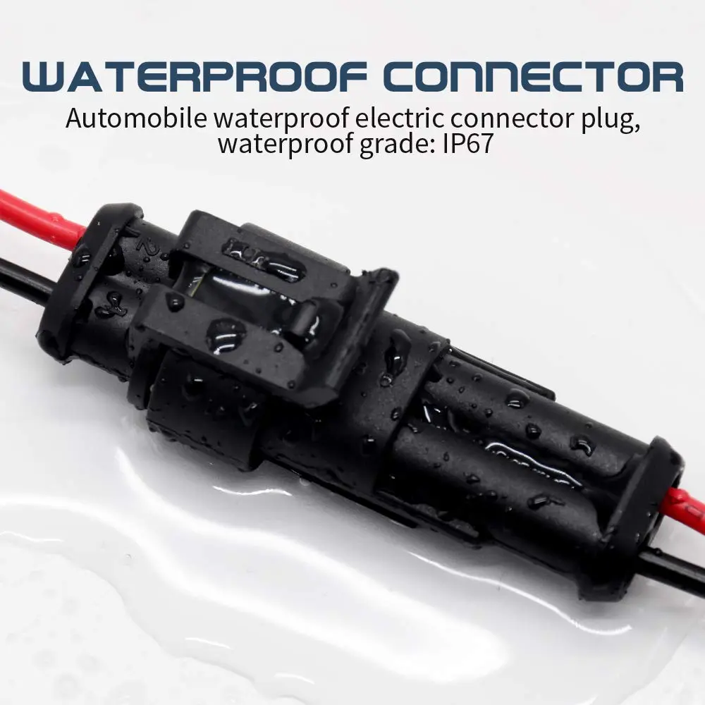 G 2 Pin Waterproof Connector 5 Kit | IP67 Rated Electrical Connectors for Automotive and Marine Use - view 5
