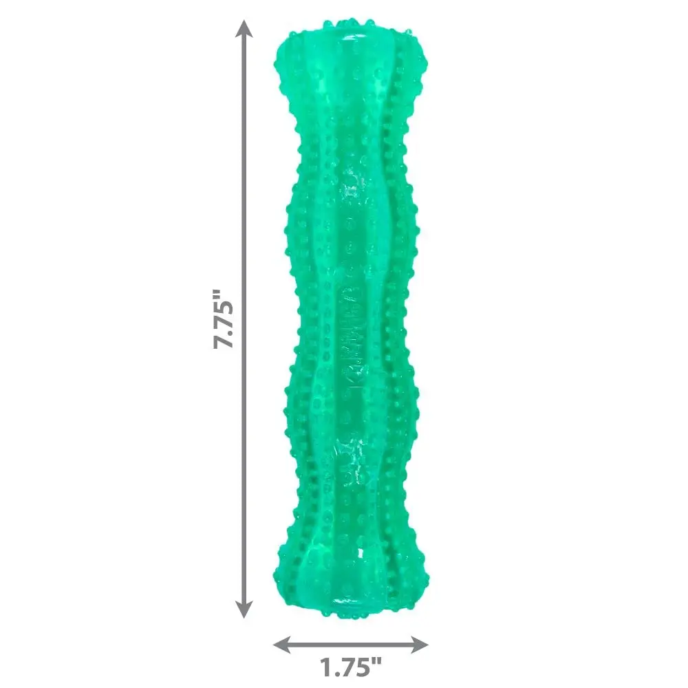 KONG Squeezz Dental Stick Dog Toy for Medium/Large Dogs | Cleans Teeth & Gums - view 4