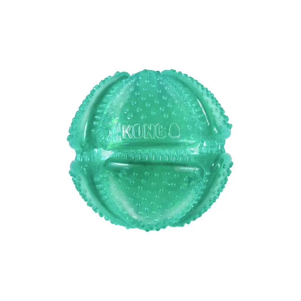 KONG Squeezz Dental Ball for Medium/Large Dogs | Flexible Teeth Cleaning Chew Toy - main product image