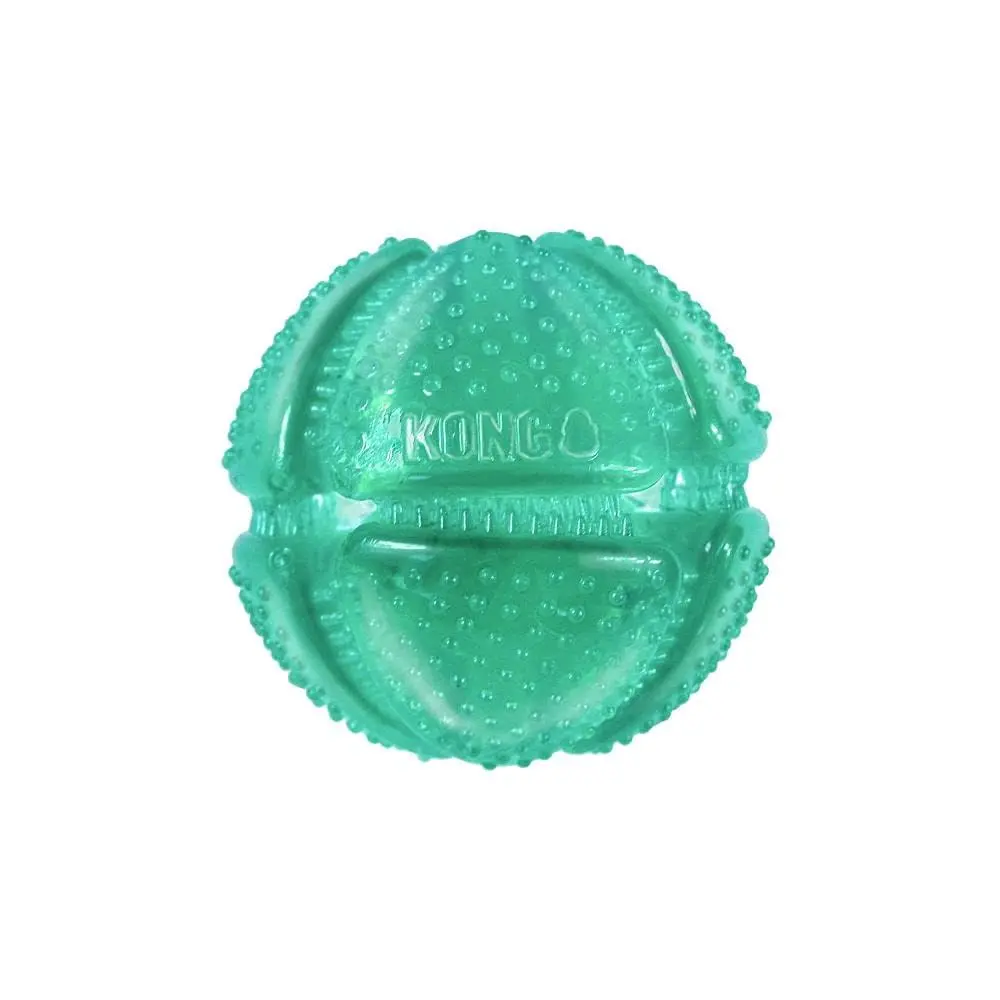 KONG Squeezz Dental Ball for Medium/Large Dogs | Flexible Teeth Cleaning Chew Toy - view 6