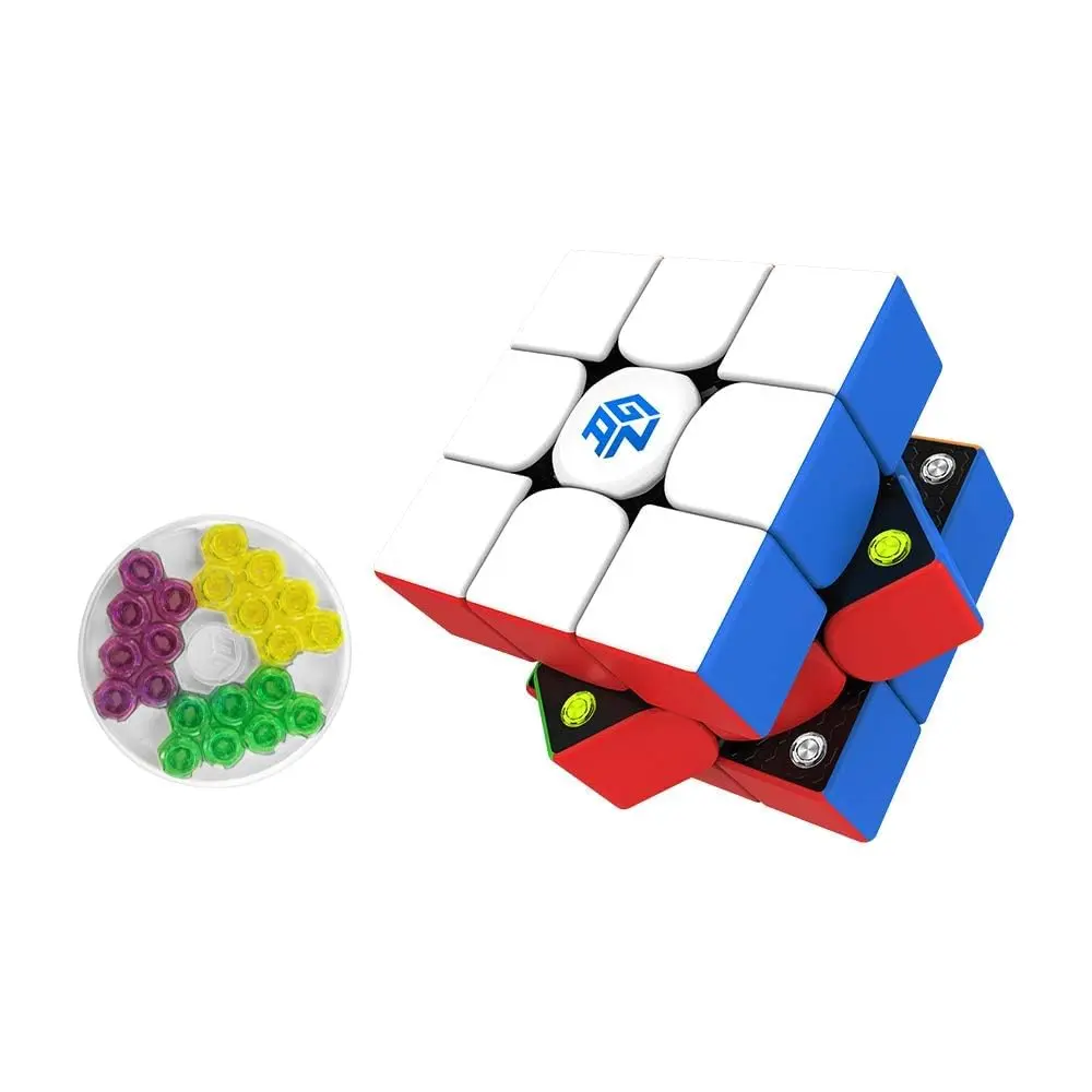 GAN 356 M Frosted Speed Cube 3x3 Magnetic Puzzle for Kids | Magnetic, Stickerless, 2020 Model - view 8